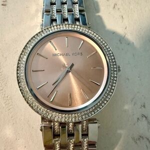 Michael Kors Silver and blush Women's Watch